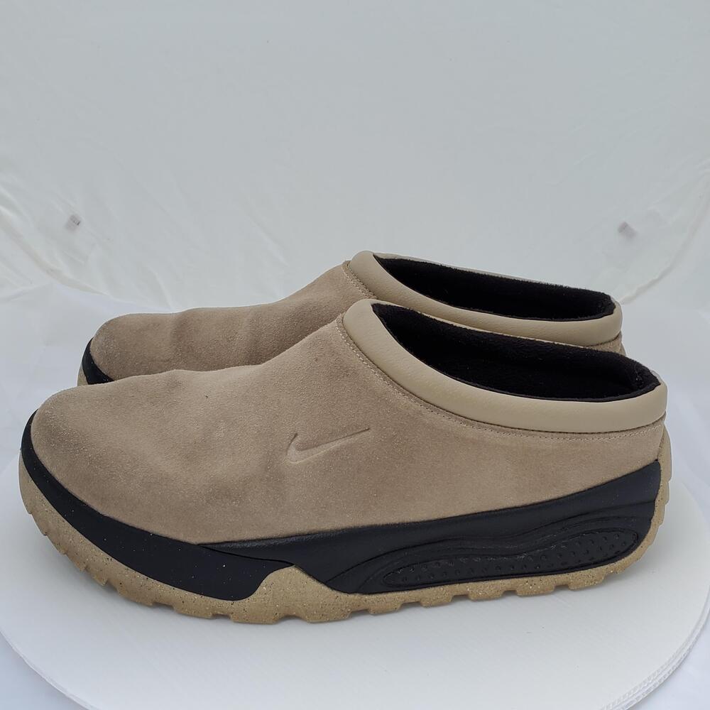 Nike ACG Rufus Limestone Slip On Men 10 Beige Suede Clogs FV2923-200 Sneaker